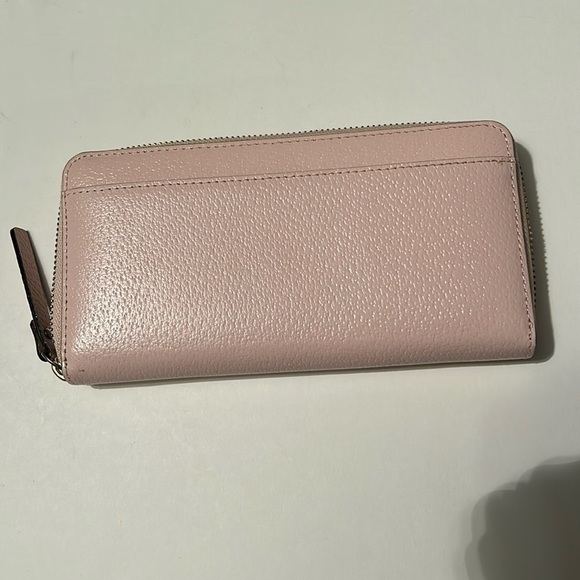 Kate spade zip around Continental light pink leather large wallet - Picture 3 of 5